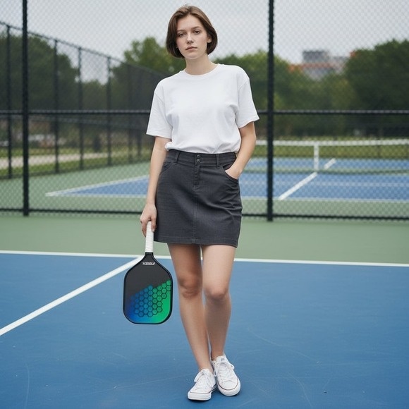 KÜHL Pants - Kuhl Skort Skirt‎ Shorts Women's 4 Gray Pockets Hiking Outdoor Pickleball Golf